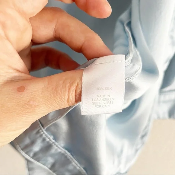 AMANDA BOND Rare Two Piece Set Hand Dyed 100% Silk Size Medium - Picture 14 of 15